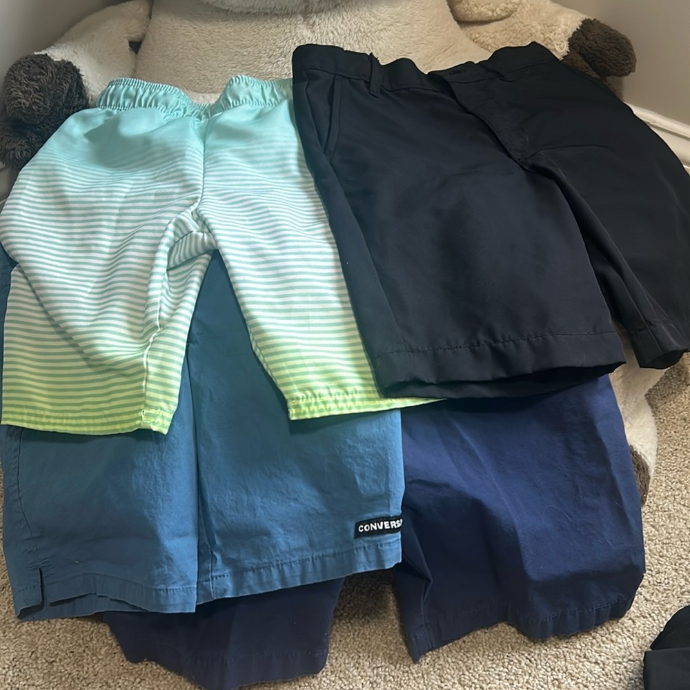 Lot of size 7 shorts and bathing suit